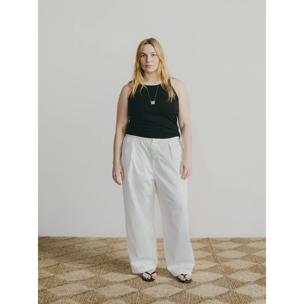 OZMA of California Pants Organic Cotton Poplin Field